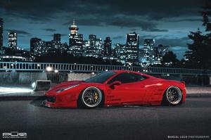 2015 Ferrari 458 Italia by Liberty Walk and PUR Wheels