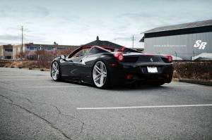 2014 Ferrari 458 Spider Nero Daytona with PUR Wheels by SR Auto Group