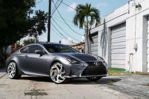 2015 Lexus RC F on Forgiato Wheels Girare-M)