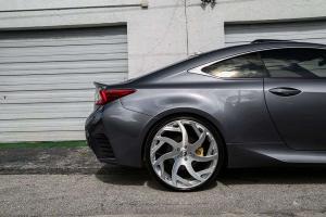 2015 Lexus RC F on Forgiato Wheels Girare-M)
