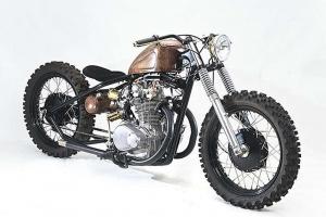 Боббер Steel Bent Customs Seven-1 на базе Honda CB450