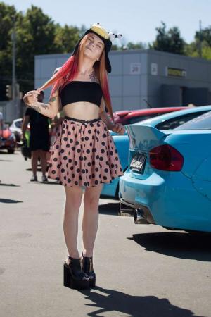 Красотки на автопати