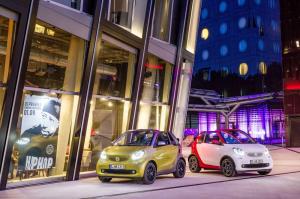 2016 Smart ForTwo Passion Cabrio Urban Style и 2016 Smart ForTwo Prime Cabrio