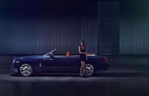 Rolls-Royce Dawn и супермодель