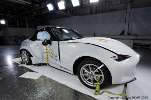 Тест Euro NCAP: от Mazda MX-5 ждали большего