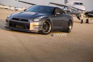 2014 Nissan GT-R Black Edition by AMS Performance with Strasse Wheels