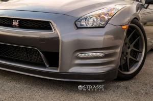 2014 Nissan GT-R Black Edition by AMS Performance with Strasse Wheels