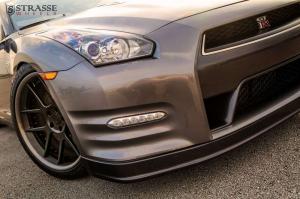 2014 Nissan GT-R Black Edition by AMS Performance with Strasse Wheels