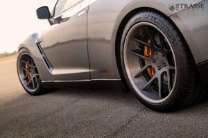 2014 Nissan GT-R Black Edition by AMS Performance with Strasse Wheels