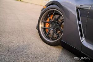 2014 Nissan GT-R Black Edition by AMS Performance with Strasse Wheels