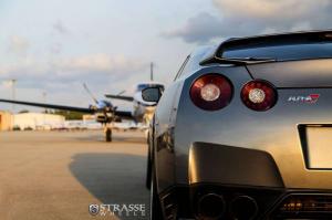 2014 Nissan GT-R Black Edition by AMS Performance with Strasse Wheels