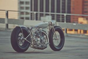 2015 Royal Enfield V2 Musket by Hazan Motorworks