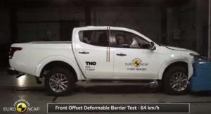 Euro NCAP разбил пикап Mitsubishi L200