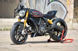 Ducati Scrambler Showstopper: кафе рейсер от «WalzWerk Racing»