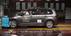 В Euro NCAP проверили на прочность Volkswagen Touran