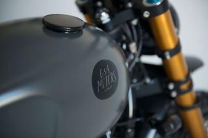 2007 Triumph Bonneville by 654 Motors