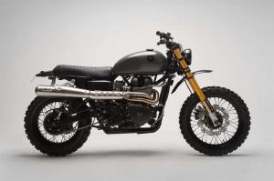 2007 Triumph Bonneville by 654 Motors