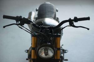 2007 Triumph Bonneville by 654 Motors