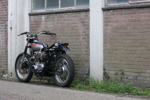 2015 Yamaha XS650 Tracker by Michael van Rossen