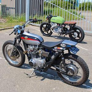 2015 Yamaha XS650 Tracker by Michael van Rossen