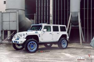 2015 Jeep Wrangler by MC Customs on Vellano Wheels
