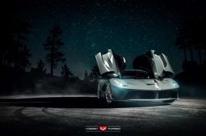 2015 Ferrari LaFerrari on Vossen Wheels