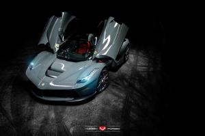 2015 Ferrari LaFerrari on Vossen Wheels