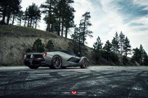 2015 Ferrari LaFerrari on Vossen Wheels