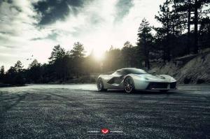 2015 Ferrari LaFerrari on Vossen Wheels