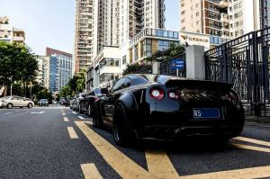 2015 Nissan GT-R Darth Vader by Liberty Walk