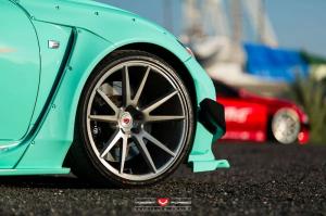 2015 Lexus RC F by Rocket Bunny on Vossen Wheels