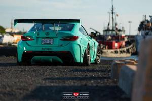 2015 Lexus RC F by Rocket Bunny on Vossen Wheels