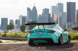2015 Lexus RC F by Rocket Bunny on Vossen Wheels