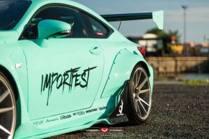 2015 Lexus RC F by Rocket Bunny on Vossen Wheels