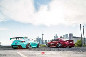 2015 Lexus RC F by Rocket Bunny on Vossen Wheels