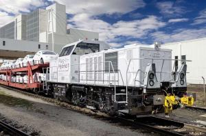 Гибридный тепловоз Audi Alstom