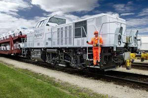 Гибридный тепловоз Audi Alstom