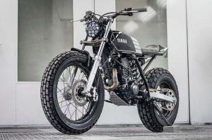 Yamaha TW200: трекер от Wolf Moto