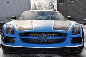2014 Mercedes-Benz SLS AMG Black Series Area 27 Race Track by ZR Auto