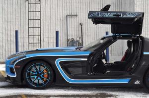 2014 Mercedes-Benz SLS AMG Black Series Area 27 Race Track by ZR Auto