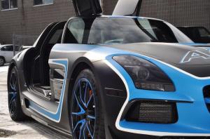2014 Mercedes-Benz SLS AMG Black Series Area 27 Race Track by ZR Auto