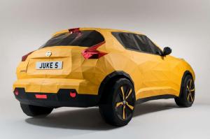 Полноразмерное оригами Nissan Juke