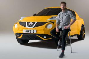 Полноразмерное оригами Nissan Juke