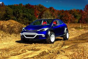 2015 Kia Forte Koup Mud Bogger by Lux Motorwerks