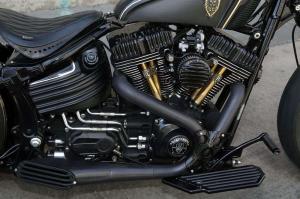 2015 Softail Rocker Dark Cannon by Rough Crafts