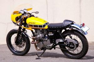 2014 Yamaha SR400 Turbo Star by Performance Cycle Shaft