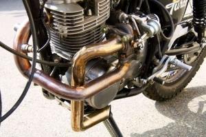 2014 Yamaha SR400 Turbo Star by Performance Cycle Shaft