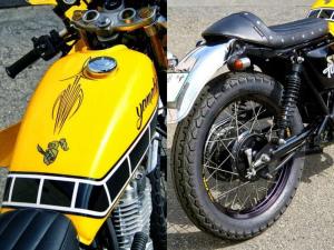 2014 Yamaha SR400 Turbo Star by Performance Cycle Shaft