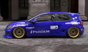 2015 Volkswagen Golf Rocket Bunny by Tra-Kyoto