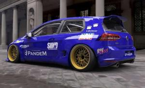 2015 Volkswagen Golf Rocket Bunny by Tra-Kyoto